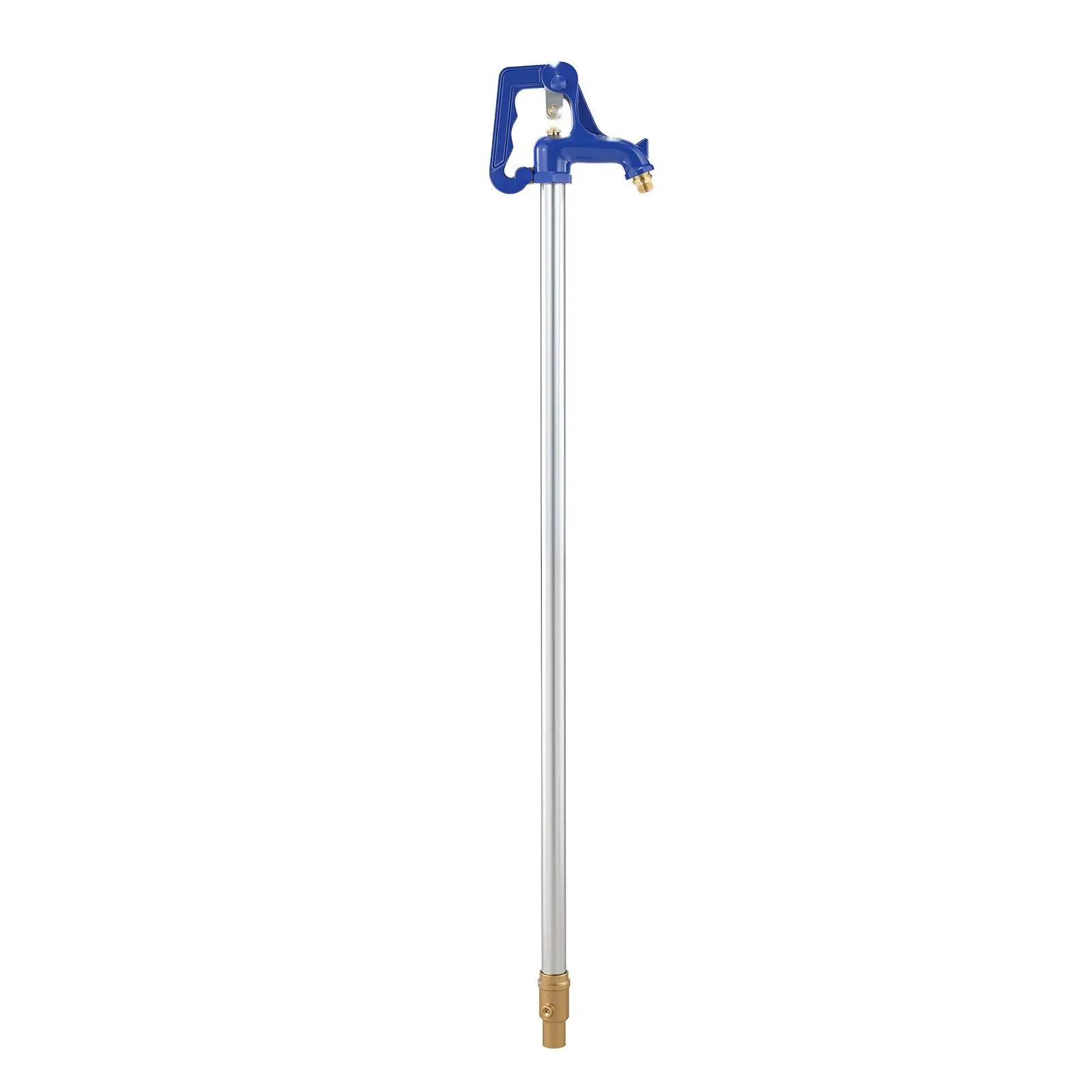 Frost Proof Yard Hydrant 4.2 Ft Freeze-Proof Outdoor Faucet With 24 In Bury Depth, 3/4 In NPT Pipe Connection And 3/4 In NH Hose Coupling, Lead-Free Hydrant For Lawn, Garden, Farm Irrigation And Watering Systems