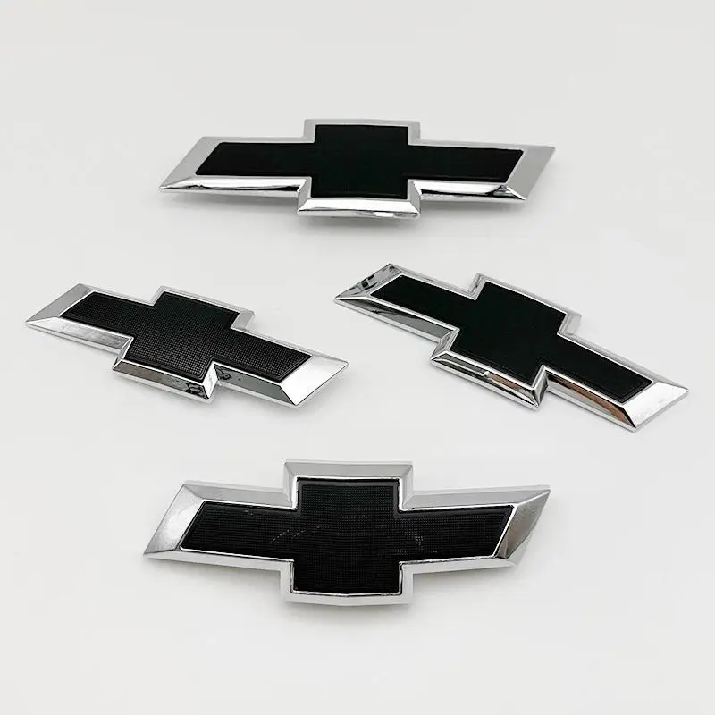 Chevrolet Car Front Hood Emblem & Rear Trunk Sticker, Fits Classic Cruze, Malibu Xl, Spark, Trax, Captiva, Sonic, Cruze, Universal Car Sticker