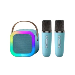 Bluetooth Speaker Microphone All-in-One Machine with Single Dual Mic Wireless Set for Home