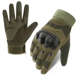 Tactical All-Directional Gloves - Soft Shell Protective Palm Pad for Touchscreen Combat Training and Battle - Anti-Slip Military Fanatic Gloves gloves  for  men