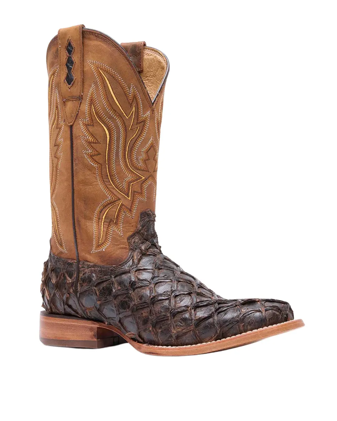 Durango® Premium Exotics™ Dark Brown Pirarucu DDB0380