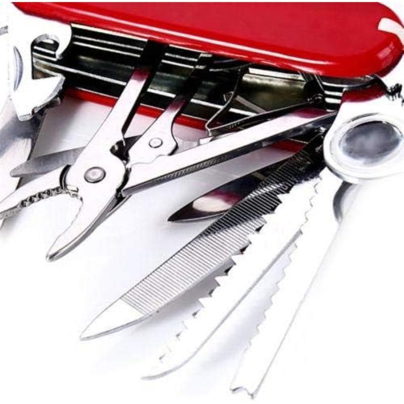17 IN 1 Ultimate Multi-Tool Kit,multi-purpose,tool, featuring a folding knife, screwdriver, bottle opener. Perfect for camping, emergencies, and daily use. An ideal birthday and Valentine's Day gift for men, fathers, and husbands. Toolkit