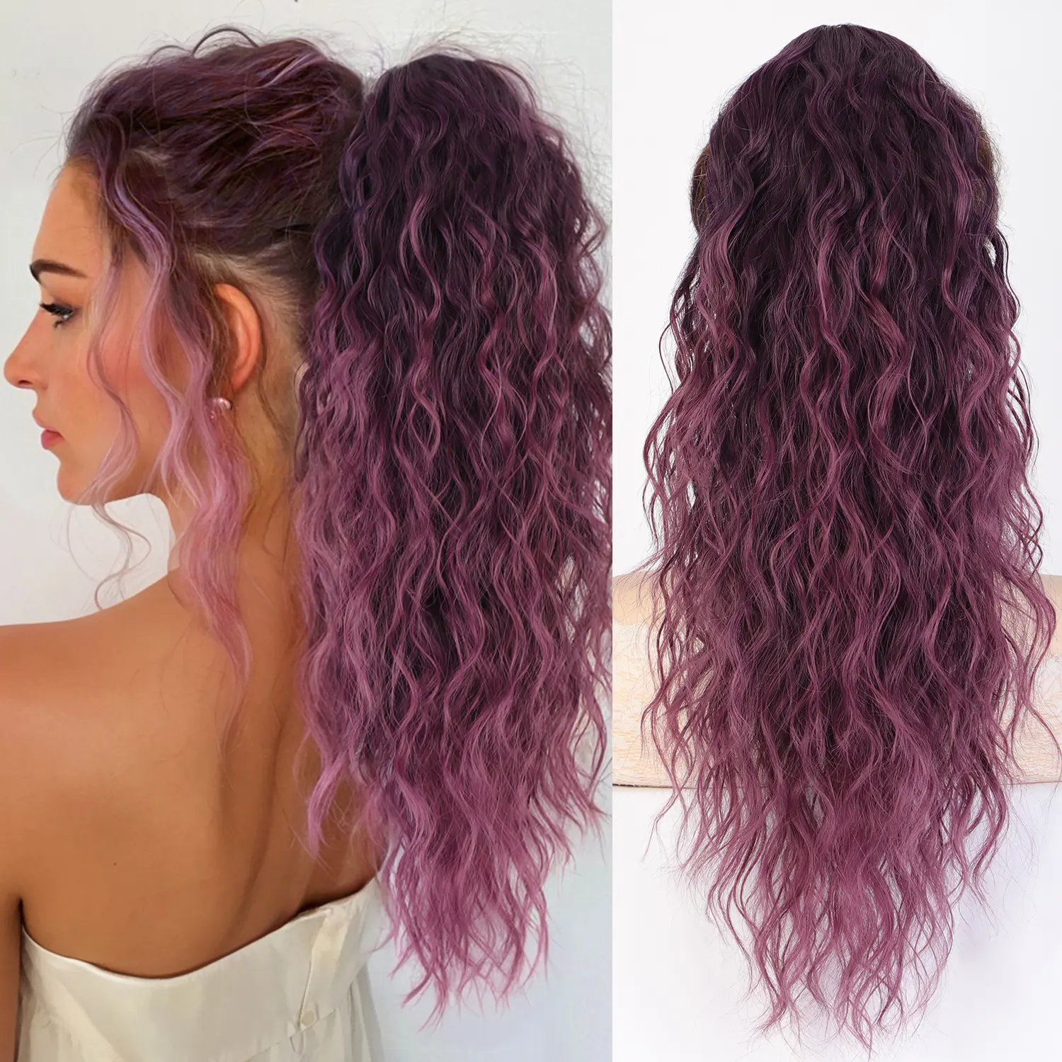 20inch Omber Purple