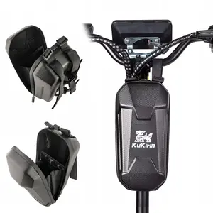 Universal Scooter Bag, Bicycle Bag, EVA Scooter Handlebar Bag, Waterproof Scooters Front Bags for Carrying Charger Tools Repair Tools/Large Capacity/Portable (3L)