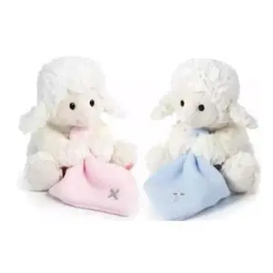 Plush Lamb with Blanket
