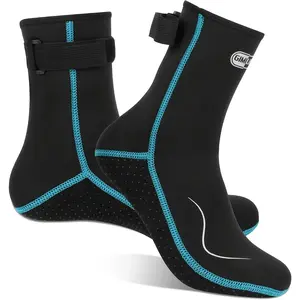 New Skin Socks, 3MM Water Socks, Suitable for Women and Men, Waterproof Diving Socks, Sand Socks, Diving Socks, Also Suitable for Wing Socks