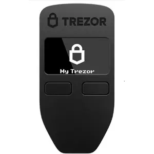 Trezor Model One - The Original Cryptocurrency Hardware Wallet, Bitcoin Security, Store & Manage 1000's of Coins&Tokens, Easy-to-Use Interface, Quick & Simple Setup (Black)