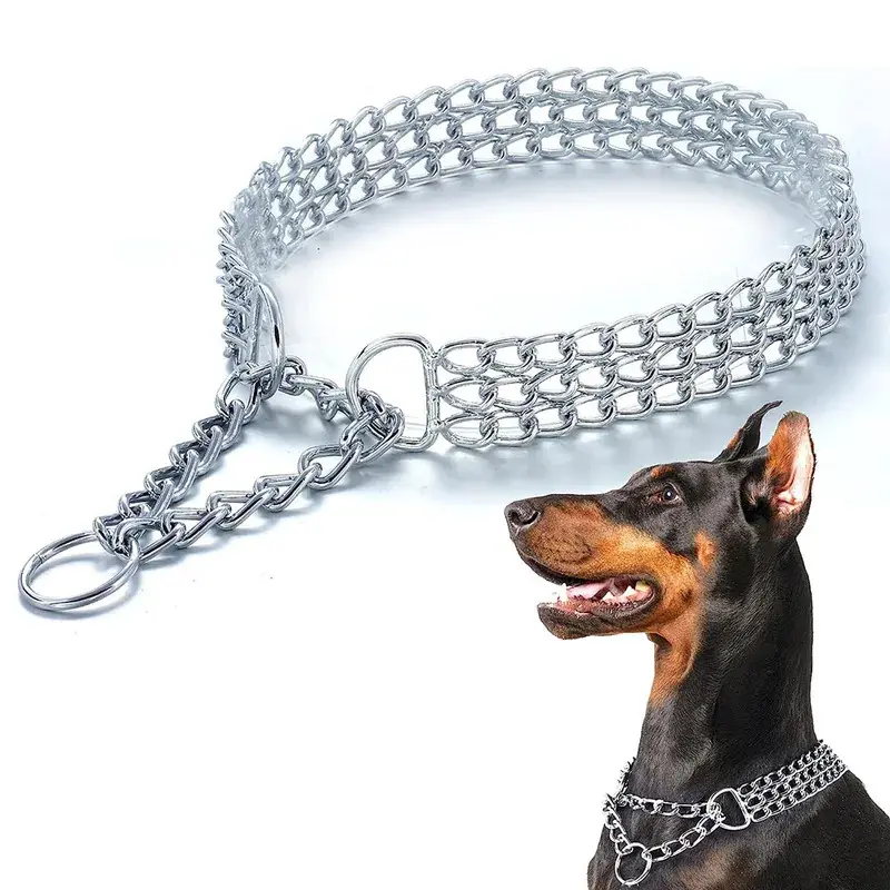 ✨🦴 Bully-Approved Cuban Link Dog Collar | Lightweight Bling Chain for Bulldogs & Tough Breeds 💎🐶 TikTok Viral Pet Jewelry Harnesses Gift