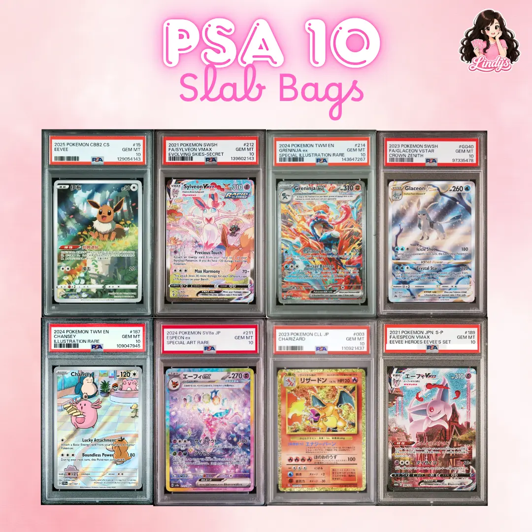 PSA 10 Slab Bags - READ THE DESCRIPTION!