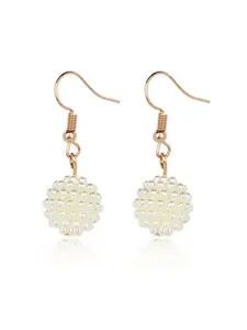 Fashionable Yuzu Ball Earrings, Simple Imitation Pearl DIY Accessories, Versatile Beads for Multiple Uses, Stylish and Versatile Jewelry