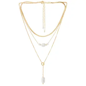 8 Other Reasons Layered Necklace in Gold