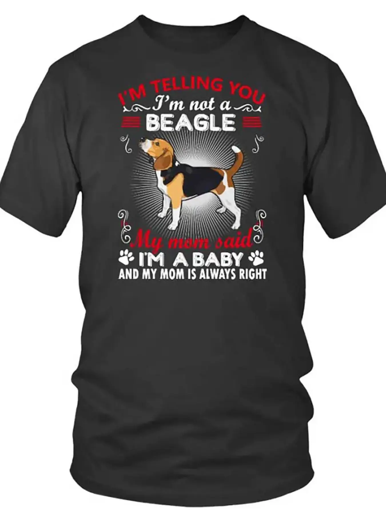 Beagle Men'S Funny Beagle Dog Lover T-Shirt - Humo unisex soft cotton short sleeve t shirt, vintage graphic casual tee for men women teens, perfect birthday holiday gift for camping travel gym daily street casual wear