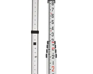 AdirPro Dual Sided Aluminum Grade Rod 16ft Dual Sided Aluminum Grade Rod Feet + 10ths