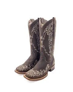 Cowboy Boot Madrid Crazy Brown
