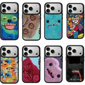 Fuggler Neon Plushcore Weirdcore Cute Monster Phone Case Compatible with for iPhone 17, 16, 15, 14, 13, 12, 11, X & Samsung Galaxy