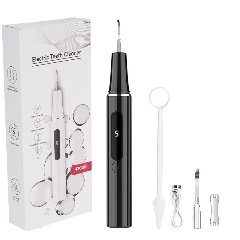 Tartar removers, rechargeable home dental cleaners, plaque removers (including replacement brush heads and manual cleaning tools), dental cleaning kits suitable for adults and pets Tartar removers, rechargeable home dental cleaners, plaque removers (including replacement brush heads and manual cleaning tools), dental cleaning kits suitable for adults and pets