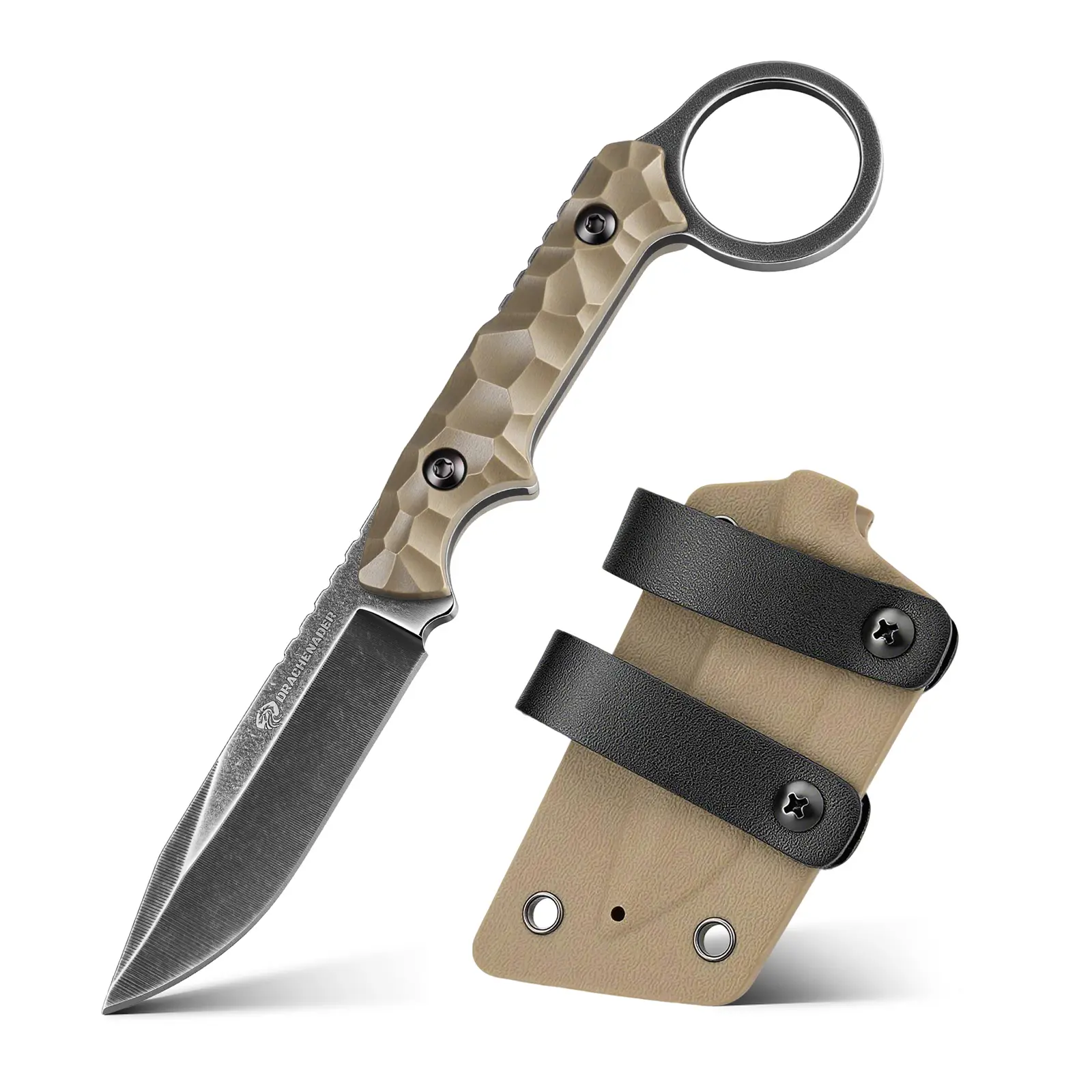 Small Tool Knife, for Outdoors Camping Fishing, Horizontal Carry, 5cr13mov Stainless Steel, Men Gifts