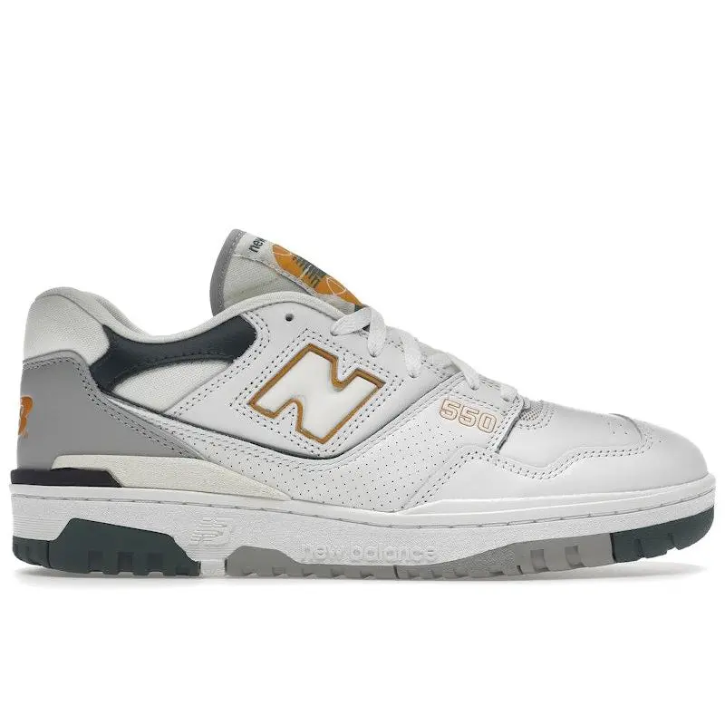 New Balance Men's 550 White Nightwatch Green, from StockX