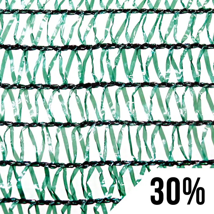 GROW1 Greenhouse Shade Cloth Dark Green 30% Light Dep 20ft x 48ft