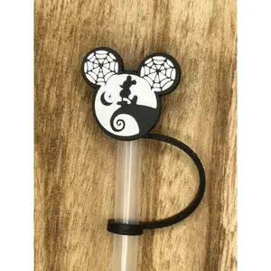 Nightmare Mickey Ears Straw Topper | Tumbler Accessory | Christmas Gifts