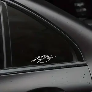 Kyle Busch Sticker, Racing Fan Decal, Vinyl Sticker for Car Window Laptop Helmet Decor