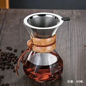 Diamond-Shaped Hand Brewed Coffee Pot