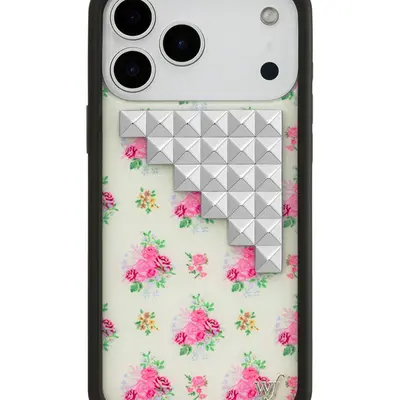 Pink Meow Wildflower Case Stud - TikTok Shop