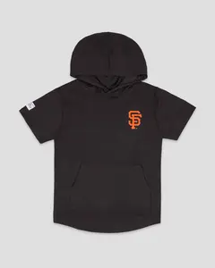 Short Sleeve Youth Hoodie - San Francisco Giants