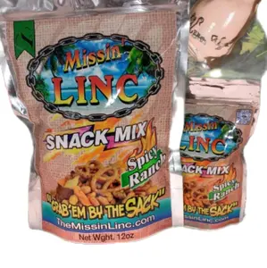 MISSIN' LINC Spicy Ranch Snack Mix - Crispy and Crunchy Snack