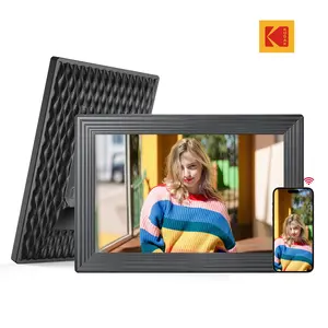 【Mother's Day Gift】KODAK 10.1-Inch IPS HD WiFi Photo Frame-1280*800 Display, 32GB Storage, Wall-Mountable, Auto-Rotate, WiFi Direct, AES-256 Encryption, Century-Old Trusted Brand, Perfect Christmas Gift