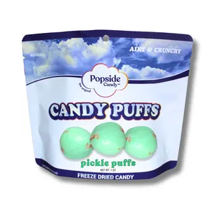 Freeze Dried Pickle Taffy - Premium Freeze Dried Candy Sweet Crunchy Snack