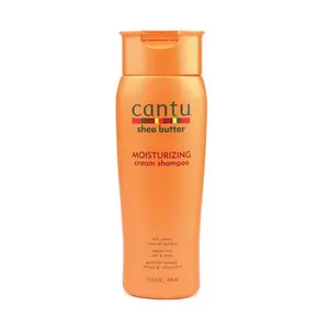 Cantu Shea Butter Moisturizing Cream Shampoo 13.5 oz Oil Blend for Dry & Brittle Hair Cleanses Scalp Hydrates Repair Daily Haircare