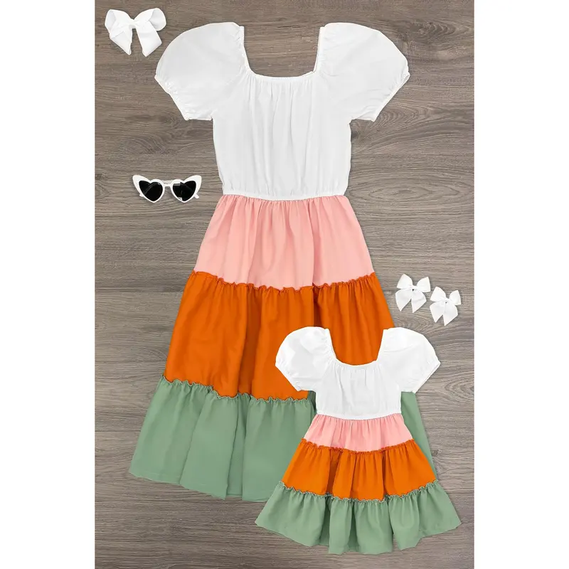 Mom & Me - Tiered Ruffle Dress