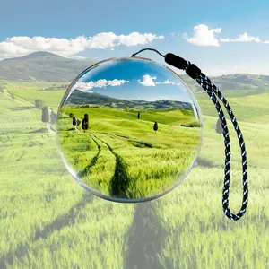 Memory Sphere Ball Wi-Fi Upload Crystal Video Orb for Custom Photos & Videos Unique Personalized Gift for Christmas Wedding 4GB ABS Plastic Glass 70mm Diameter