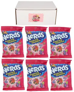 Nerds Gummy Clusters Candy 5oz (Pack of 6) Nerds Gummy Clusters Candy 5oz (Pack of 6)