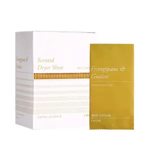 LAVOIR Scented Dryer Sheet Frangipani&Guaiac