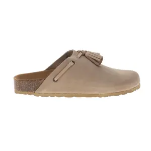 Seychelles Womens Windswept Tassle Clogs Casual - Beige Seychelles Womens Windswept Tassle Clogs Casual - Beige
