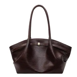 Retro Cloud Ruched Underarm Shoulder Bag, Fashion Soft Textured Tote Purse For Ladies,  Versatile Daily Commute Handbag, Minimalist Elegant Accessory For Outdoor Shopping And Daily  Occasions casual