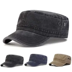 Unisex Vintage Wash Flat Caps Outdoor Sport Sunscreen Leisure Hat Spring Autumn Travel Tourism Beach Vacation TikTokShopBlackFriday