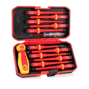 VDE Insulated Screwdriver Set, High Pressure Electrician Screwdriver Set, Multifunctional Screwdriver Set for Home & Office