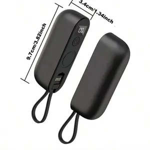 Winter USB Rechargeable Magnetic Separable Hand Warmer 3000mAh Battery Portable & Safe for Chilly Days
