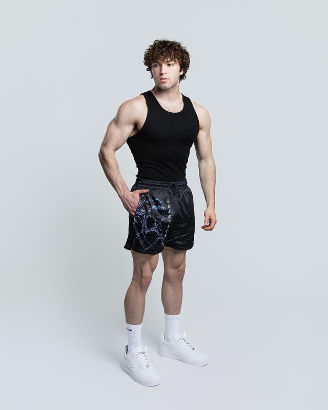 EKKO REBIRTH Double Layer Mesh Short | 4" Inseam | Zipper Pockets