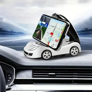 Car Model Phone Stand Bracket, Foldable Car Dashboard Phone Holder, 360° Rotation Universal Mobile Phone Holder, Car Accessories