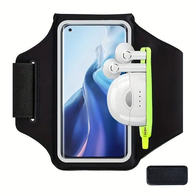 Outdoor Arm Bag,Sports phone armband, touchscreen-compatible arm pouch,  unisex fitness running armband, cycling arm pouch, running phone pouch,  suitable for phones up to 6.8 inches, Jogging Equipment - TikTok Shop