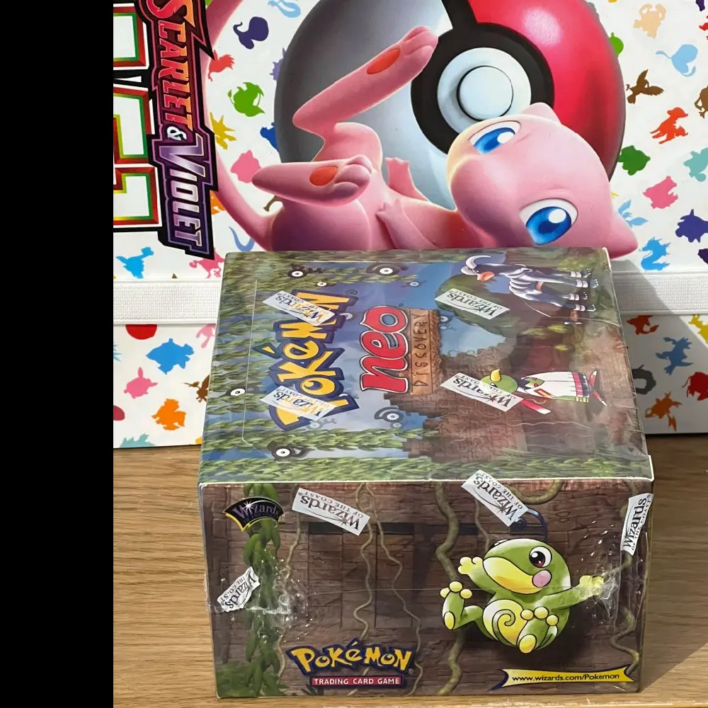 2001 Pokemon Neo Discovery 1st Edition Booster Box Factory Sealed WOTC  Vintage RARE - TikTok Shop
