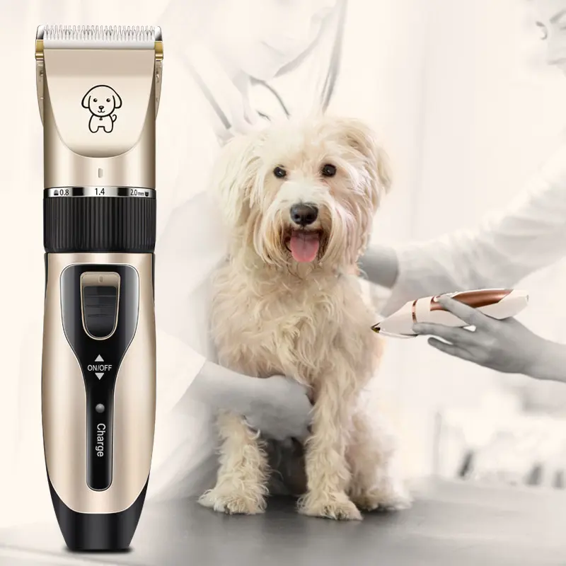 Professional Low Noise Pet Hair Clipper  Easy Grooming For Dogs & Cats