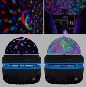 Moon Galaxy Starry Sky Projector Lamp Rotating Magic Ball LED Night Light