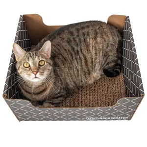Hide & Scratch Extra-Large Cat Scratcher Box Hide & Scratch Extra-Large Cat Scratcher Box