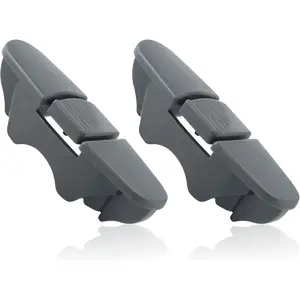 W10508950 Dishwasher Upper Dishrack Slide Rail Stop Clip by , Fit for Whirl-pool Ken-more Dishwasher, Replace AP6022472 8562015 W10508950 2684662 PS11755805 WPW10508950VP(2 pcs)