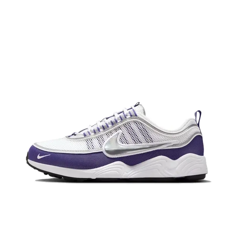 Nike Air Zoom Spiridon SP 'Concord' 2025 Men's Running Athletic Shoes, Trendy Comfortable Lifestyle Sneakers, Gym Footwear, Workout Sneakers, Sporty Chic, Mesh/Synthetic, Reflective Accents, Late-'90S Icon, Lace-Up, Mesh/Synth.